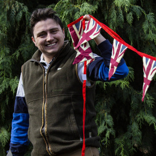 Union Jack Bunting made from 100% cotton and is machine washable at 30°