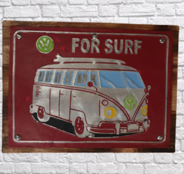 For Surf Tin and Wood Sign Board