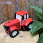 Ceramic Red Tractor Money Box