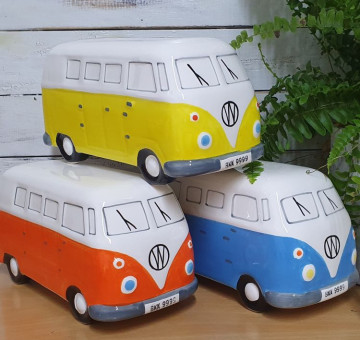 Ceramic Large VW Campervan Money Boxes