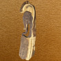 Hand carved elephant wall hanging