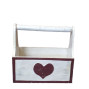 Wooden Heart Crate