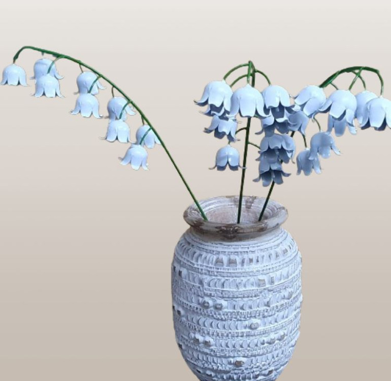 Handmade Metal Flowers Bluebell