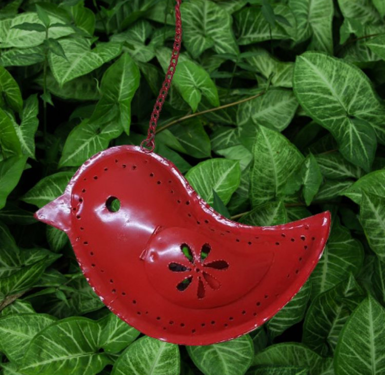 Travellers Finds metal T-Light holder