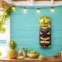 a wooden tiki bar mask for home bar decoration. Fabulous gift