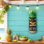 a wooden tiki bar mask for home bar decoration. Fabulous gift