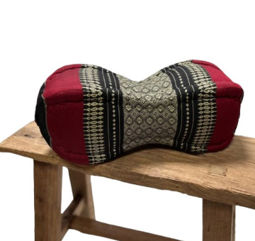 kapok filled handmade cushion peanut shaped to give neck support