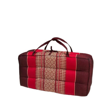 kapok filled handmade cushion peanut shaped to give neck support