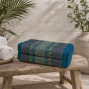 kapok filled handmade cushion peanut shaped to give neck support