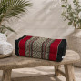 kapok filled handmade cushion peanut shaped to give neck support
