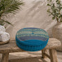 kapok filled handmade cushion peanut shaped to give neck support