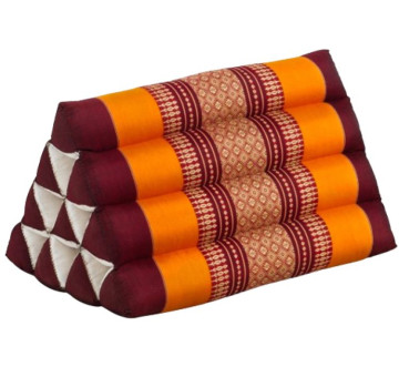 kapok filled handmade cushion peanut shaped to give neck support