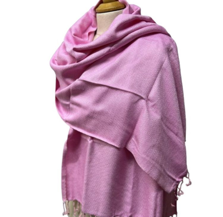 Luxurious Pink scarf