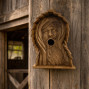 small driftwood handmade wall birdhouse nesting box