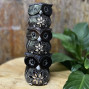 See No Evil Hear No Evil and Speak No Evil Dogs Hand carved