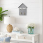 Grey painted Key Holder