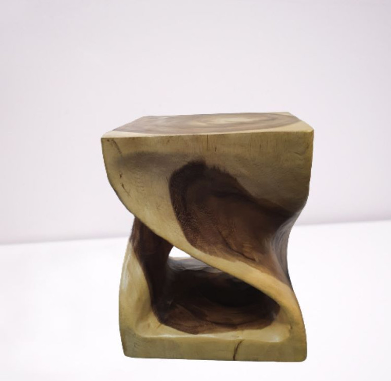 Large-heart-twist-stool-side-view