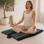 kapok filled handmade cushion peanut shaped to give neck support
