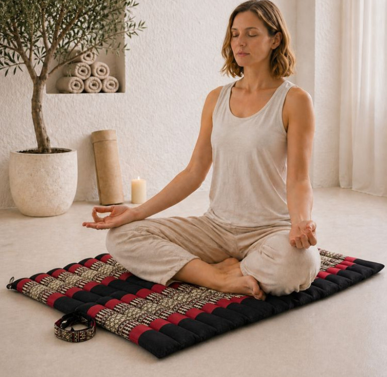 kapok filled handmade cushion peanut shaped to give neck support