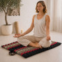 kapok filled handmade cushion peanut shaped to give neck support