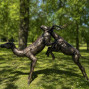 Large Recycled Metal antelopes