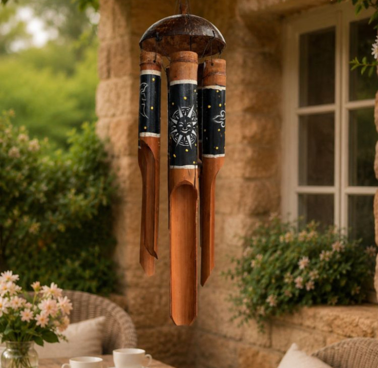 Garden Windchime Dragon