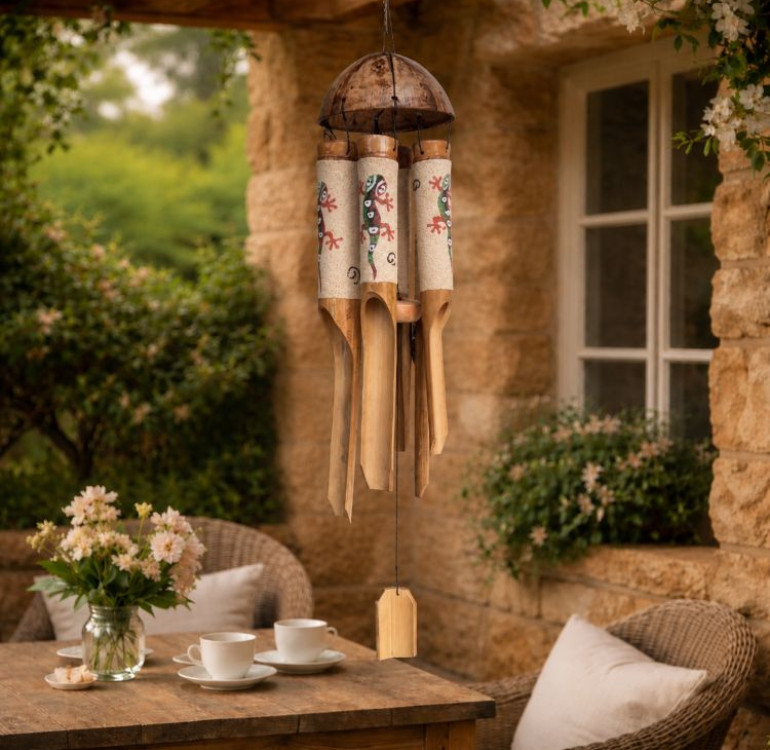 Garden Windchime Dragon
