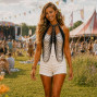 handmade long Bali inspired beaded top for festivals and special occassions