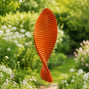 Orange wooden spinner
