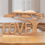Carved Wooden Word Art