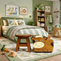 Hand Crafted Stool Cute Cow Shape