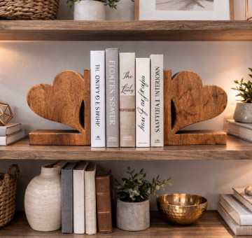 Heart Book Ends