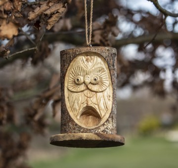 Owl Bird Nesting Box