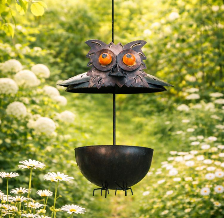 Owl Bird Feeder