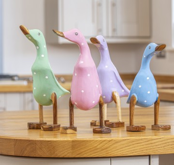 Travellers Finds pastel painted ducks