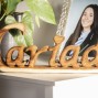Carved Wooden Word Art
