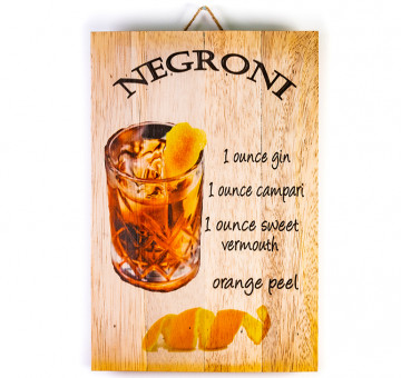 Cocktail Signs Negroni