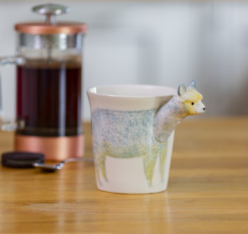 Llama Porcelain Mug