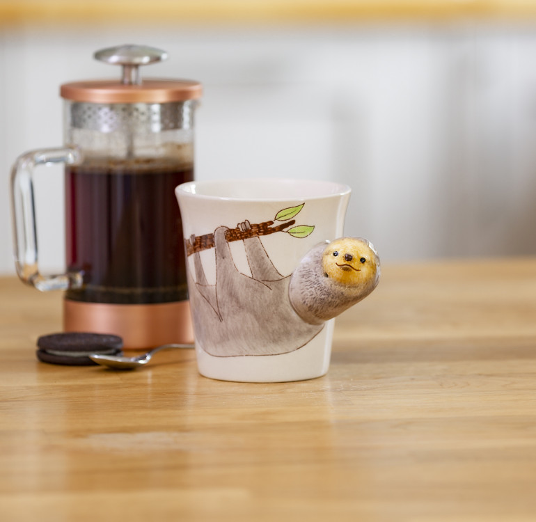 Sloth coffee mug