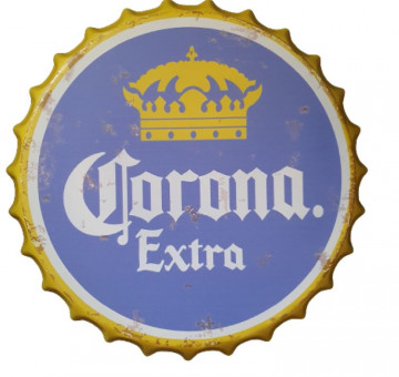 Corona-Extra-Bottle-Top-Wall-Art