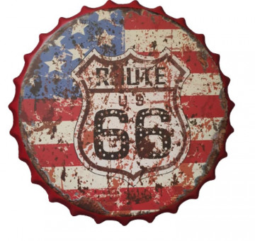 Route-66-Large-Bottle-Top-Wall-Art