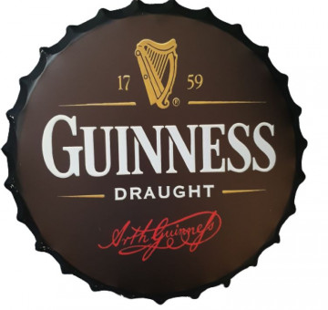 Guinness-Large-Bottle-Top-Wall-Art