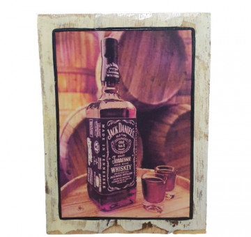 Vintage Printed Pictures Jack Daniels Shots