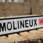 Molineux Wooden Street Sign