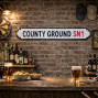 County Ground Football Street Sign