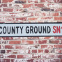 County Ground Football Street Sign