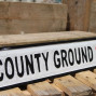County Ground Football Street Sign