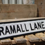 Bramall Lane Wooden Street Sign