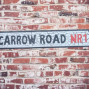 Carrow Road Stadium Street Sign